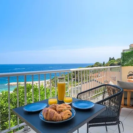 Evasion Cotiere, Terrasse Et Mer, Proche Monaco Daire *